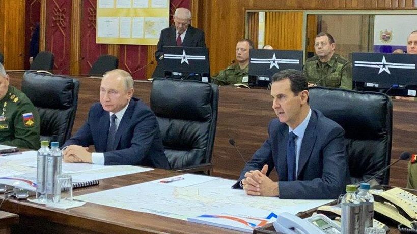 Jednání uprostřed krize. Putin se sešel se syrským prezidentem Asadem